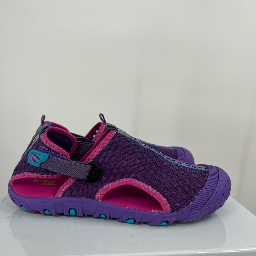 Western Chief Rainer Sport Sandals Girls Size 4 NEW